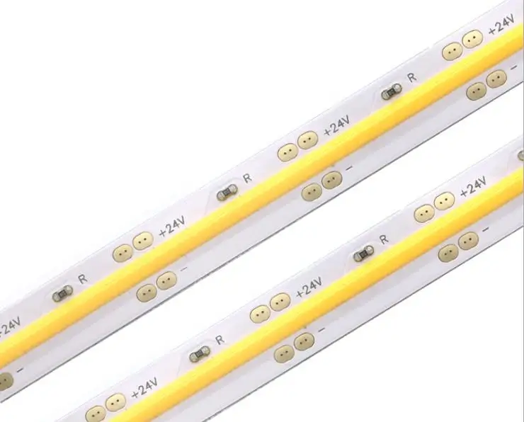 180 Degree Beam Angle High Bright DC12V/24V  flexible COB LED Strip light
