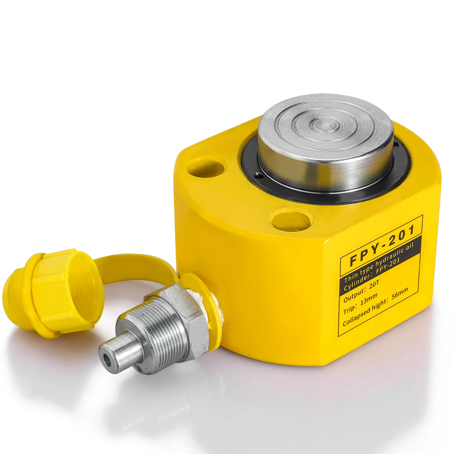 DOOROOM Hot selling hydraulic cylinder jacks FPY-201 Ultra-thin hydraulic jack