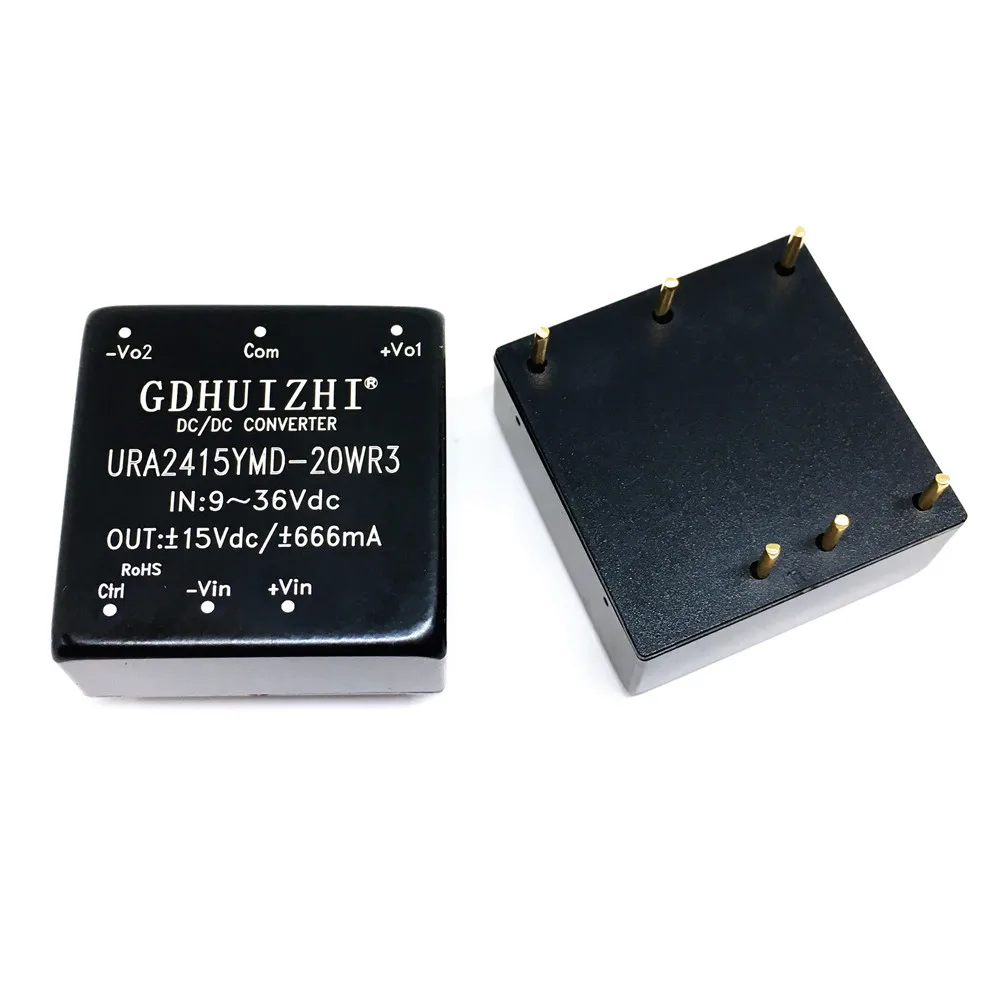 URA2415YMD-20WR3 GDhuizhi original isolated power input 9-36V output+/- 15V 20W Power module