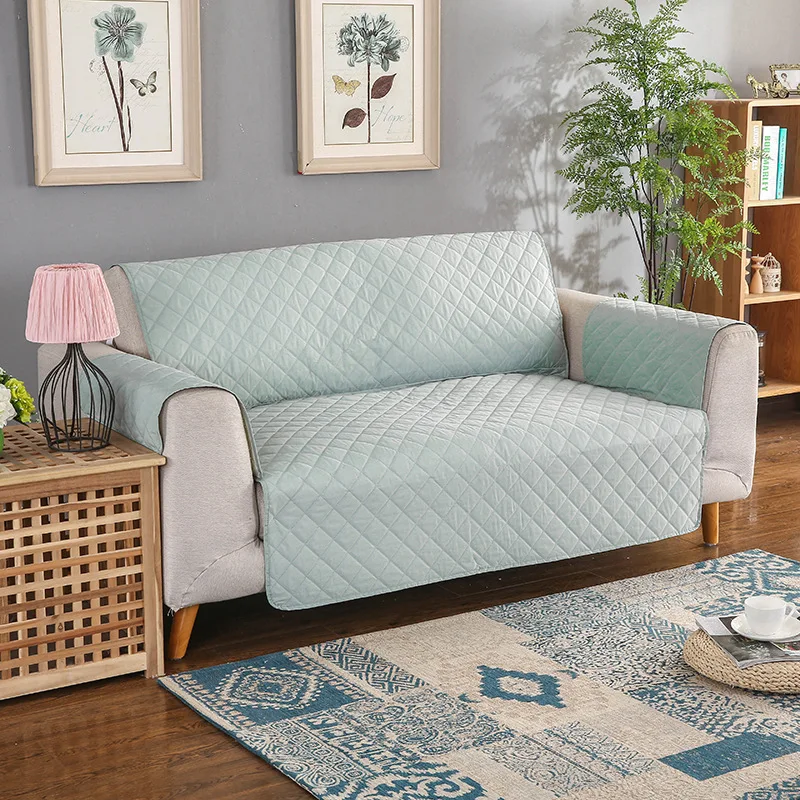  Top seller modern dustproof simple plain water proof slipcover sofa seat