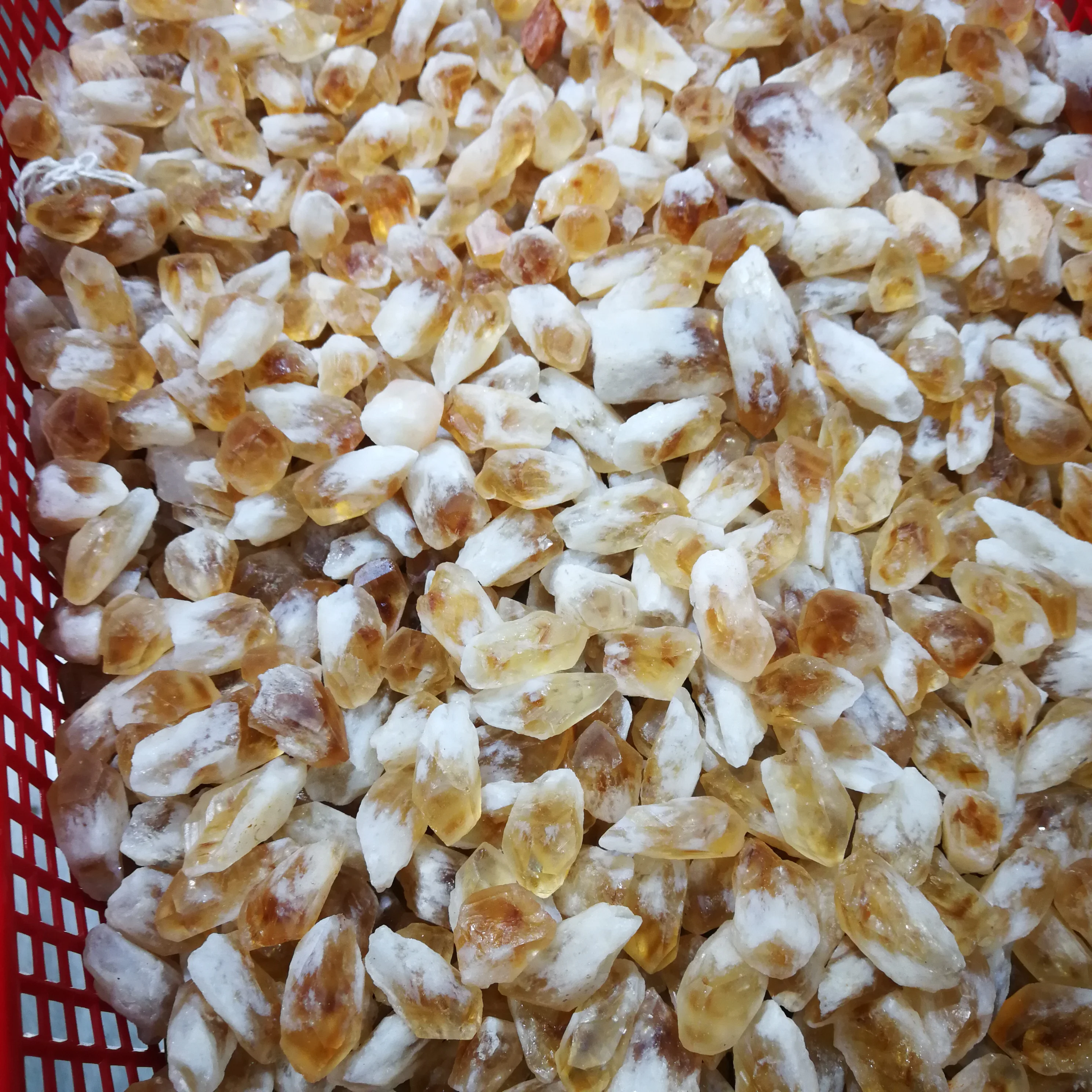 wholesale natural quartz crystal healing stone raw rough Brazil citrine crystal points