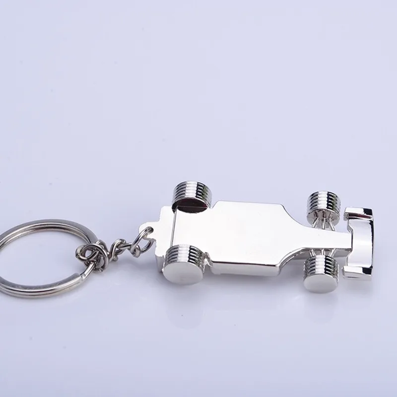 Hot Sale Custom Metal Car Keychain F1 Race Car Key Chain