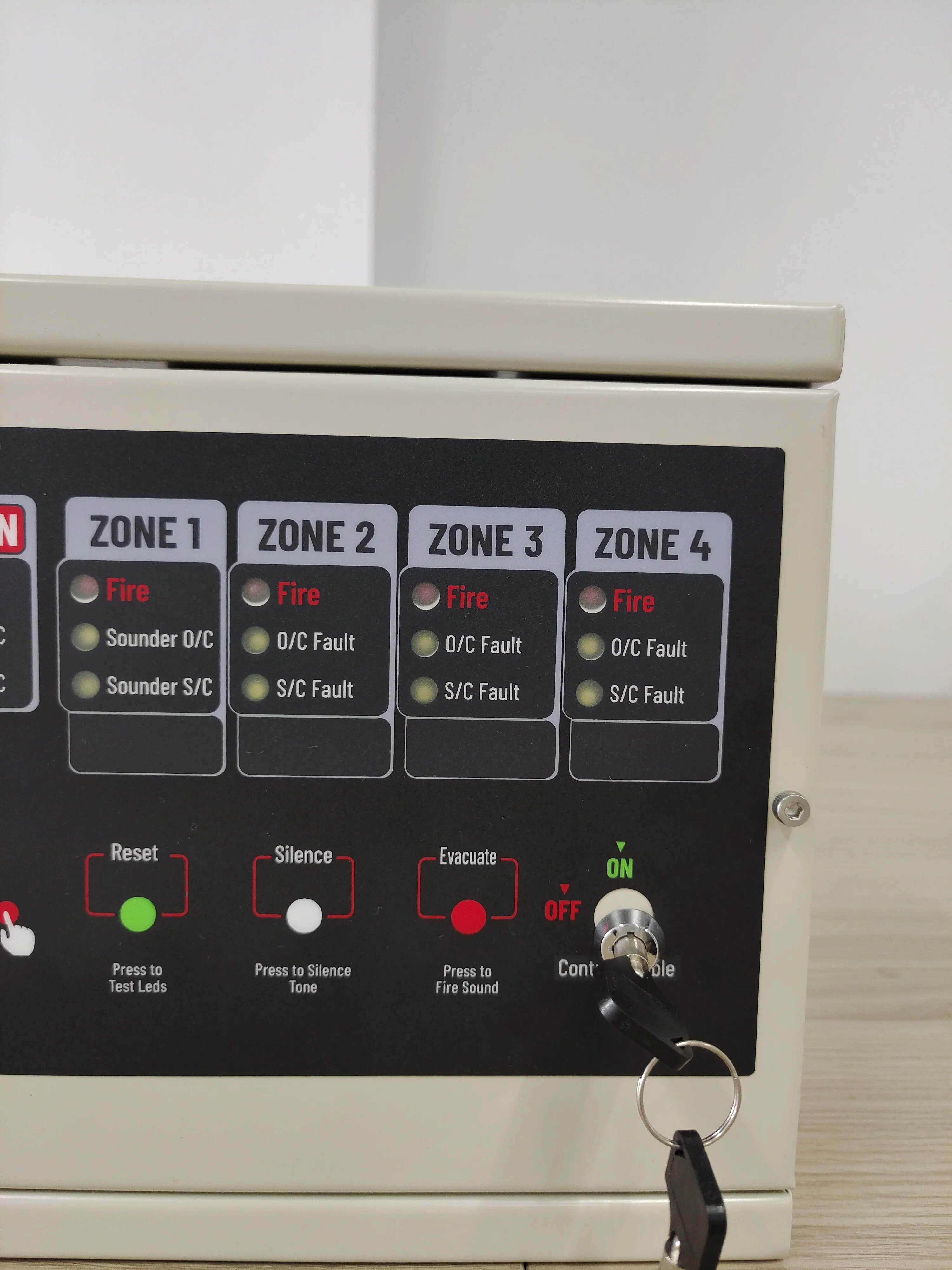 Fire Alarm Manufacturers  1/2/4 ZONE  Conventional Fire Alarm System Alarm System