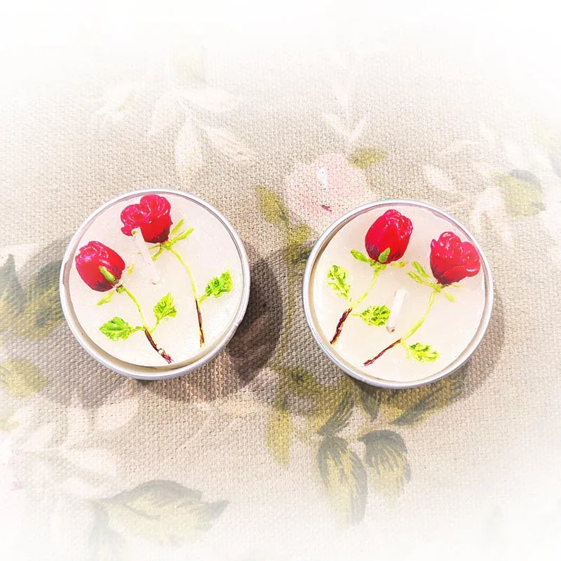 Hot selling  Candles Handmade Customization Soy Wax scented Candles, flower seasonTea Light Manufacturers