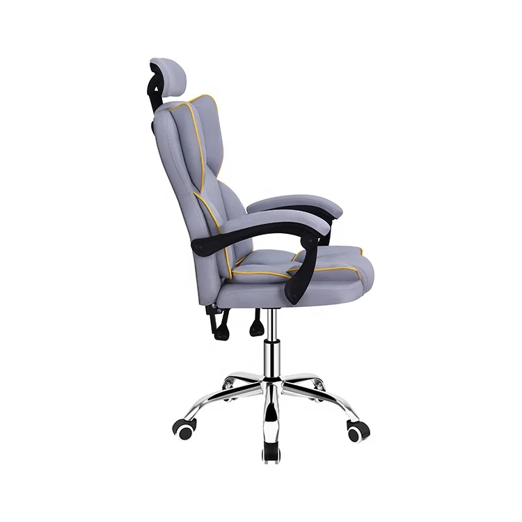 Quality Adjustable Height Armrests Modern Movable Rotating High Back Comfortable Office Chair