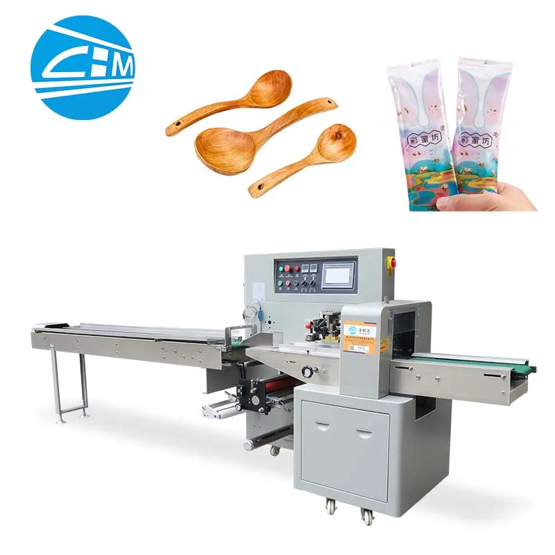 Automatic Disposable tableware Chopsticks Paper plate cup Plastic knife fork honey spoon filter Packaging Machinery