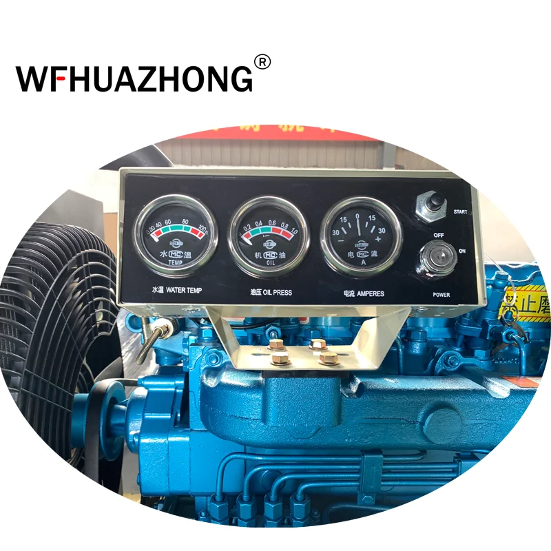 Weifang  Ricardo engine water cooling  4100D Diesel Engine for generator set