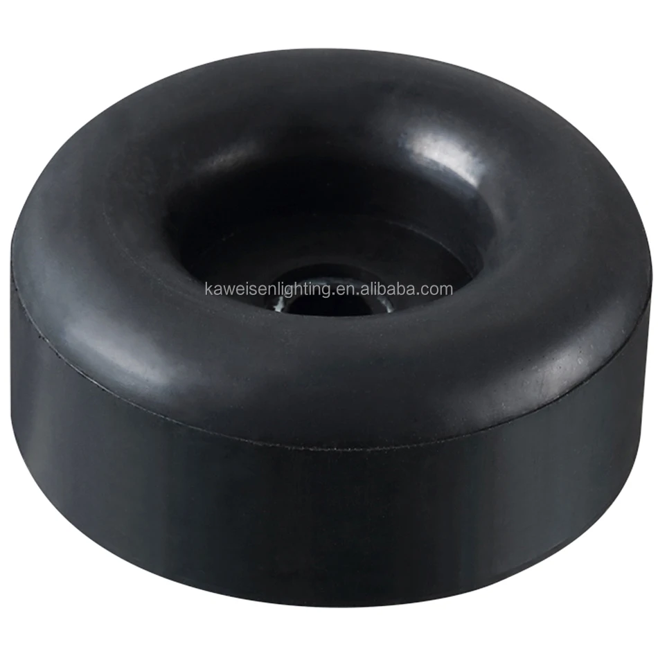 Bumper shock-absorbing non-slip height 26mm black round rubber feet pads for audio & Video equipment Rubber Leg Covers