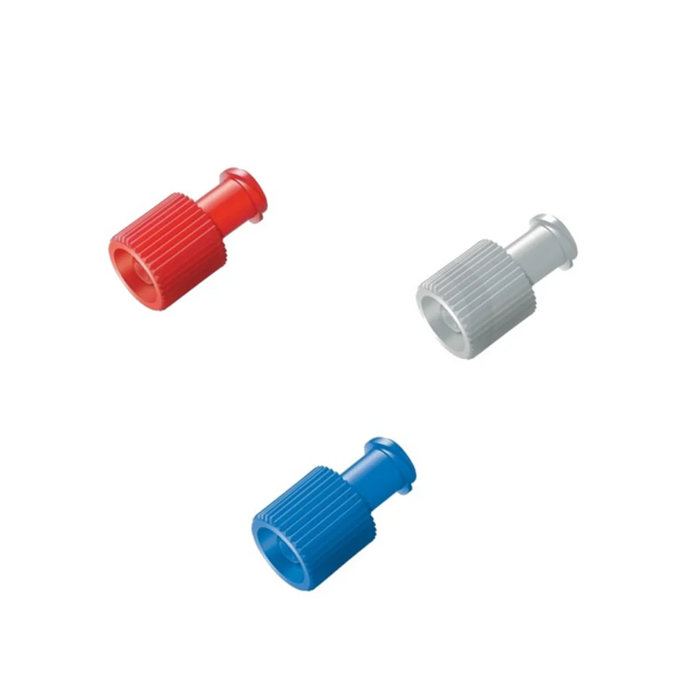 
Medical White Blue Combi Stopper for Syringe 