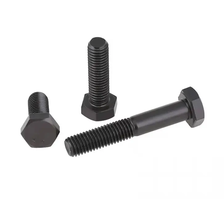 half thread din931 hex bolt high quality hot sale m20x100 grade 12.9 hex bolt
