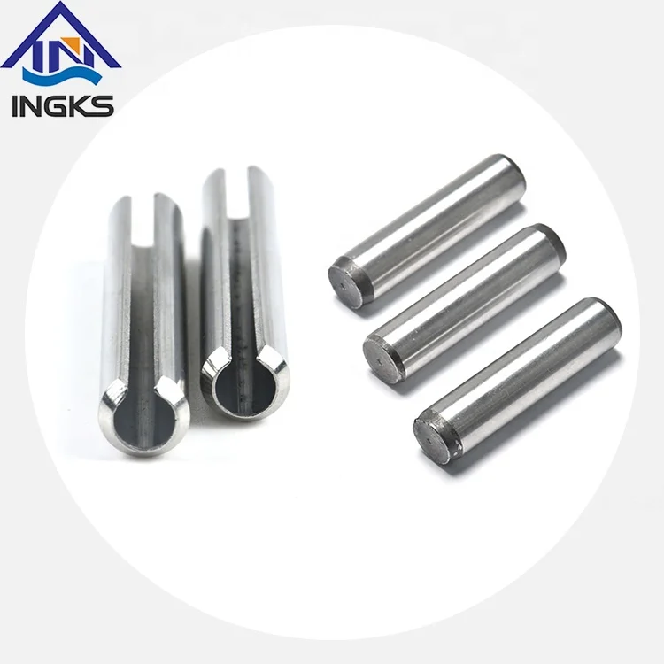 INGKS Pin manufacturers 1.5mm 50mm Customized Stainless Steel metal Slotted Parallel  dowel Pins hollow Spring Dowel  Pin