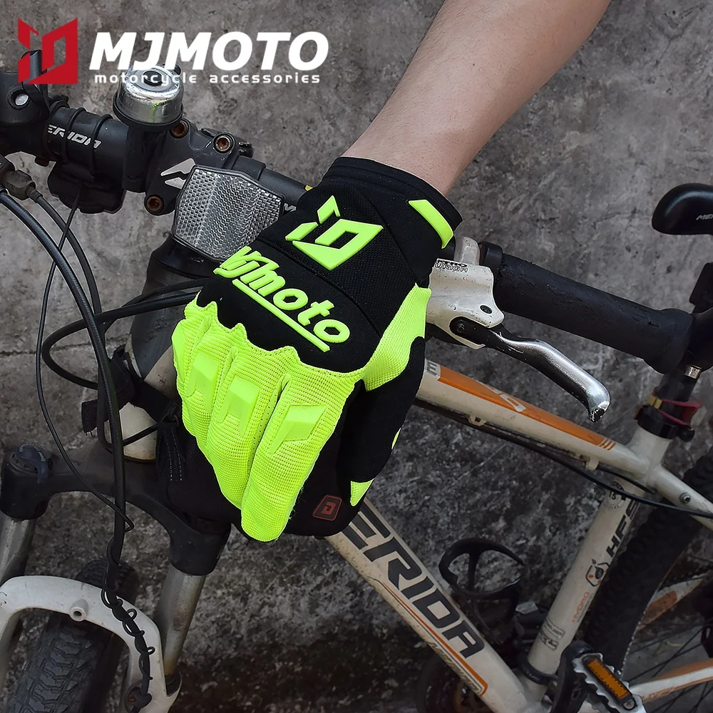 Summer Bicycle ATV MTB BMX Off Road Motorcycle Riding Gloves Mountain Bike Motorbike Gloves Non-slip Motocross Racing Gloves