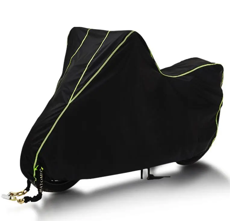 Customized Durable Waterproof Motorcycle Cover With Lock Hole For Safety
