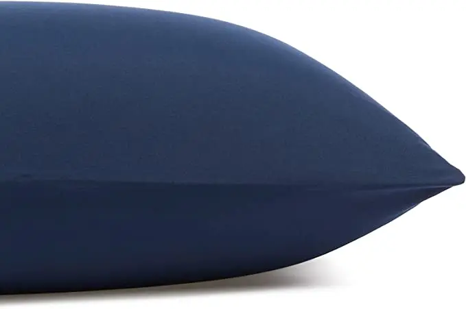 Super Soft Easy Care Microfiber Bed Sheet Set with 14-inch Deep Pockets - Navy Blue Stain resistance