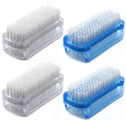 Double-Sided Hand Fingernail Scrub Cleaning Brushes for Toes and Nails Cleaner