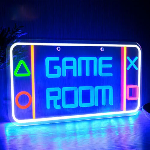 Manufacturer Store Outdoor Acrylic Light landscape lights custom rgb lamp open neon sign gaming