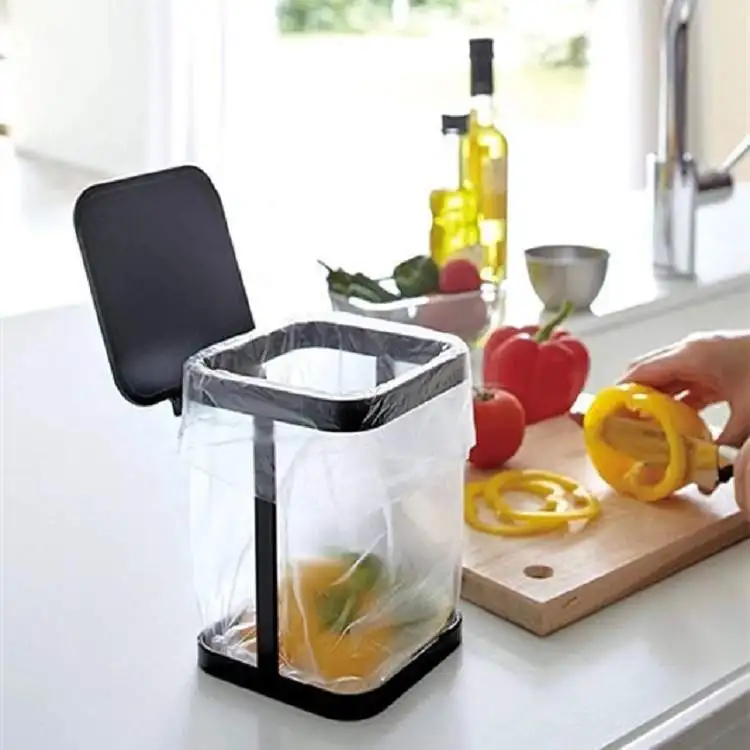Hot selling mini Type waste bins Stainless Steel Trash Garbage Cans Hotel or Kitchen Desktop Garbage Can