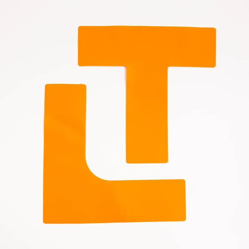 Pickleball Court Marker Orange Court Line Temporary Pickle Ball Tennis Training Line Sports Ground Boundary Padel Court Line