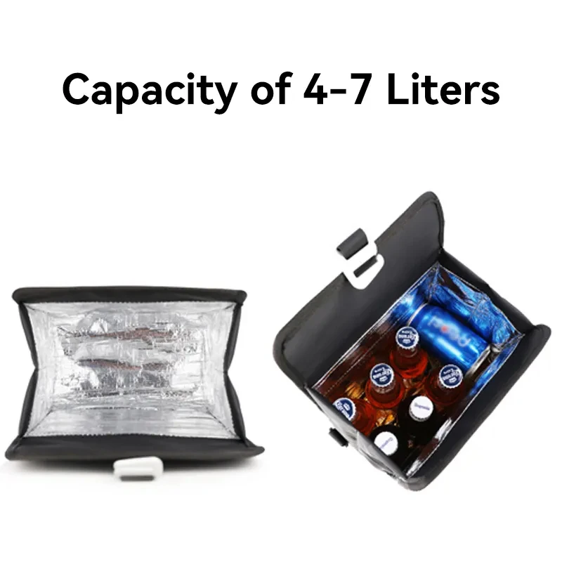 Factory Oxford Cycling folding Lightweight Waterproof cycling bike Accessories Handlebar Bag bag bicycle Front Basket cooler Bag