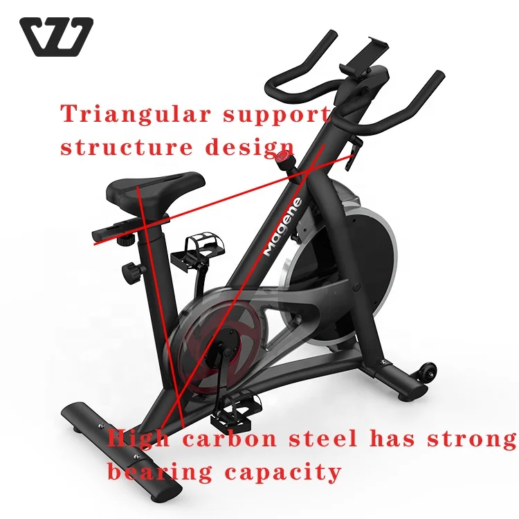 Body Building Health Home Use Spinning Bike And Rod Gym Fitness Equipment Cycling Bike.