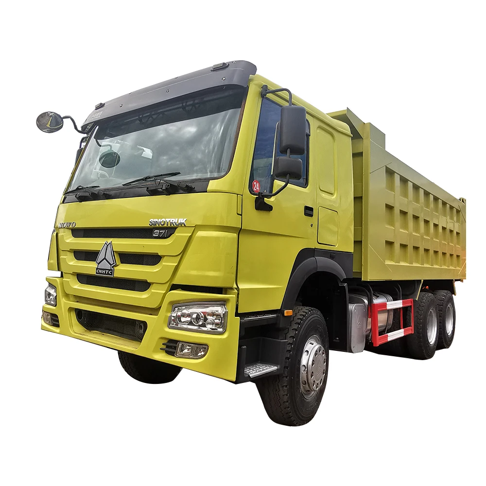 Second Hand Sinotruk Howo 371 380 Horse Power Heavy Duty 10 12 Wheel Tipper Dump Trucks