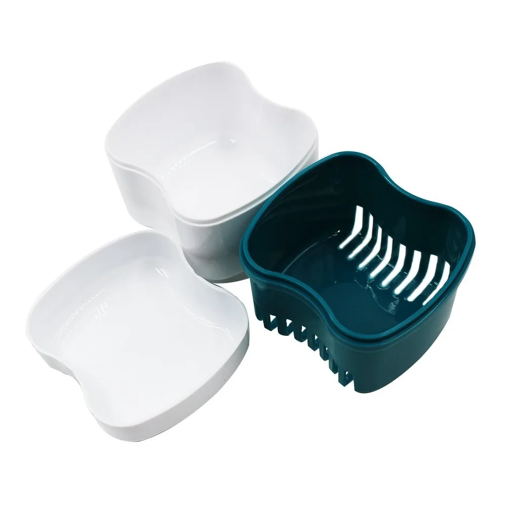 Decare Custom logo aligner box / denture box / retainer box in dental hospital