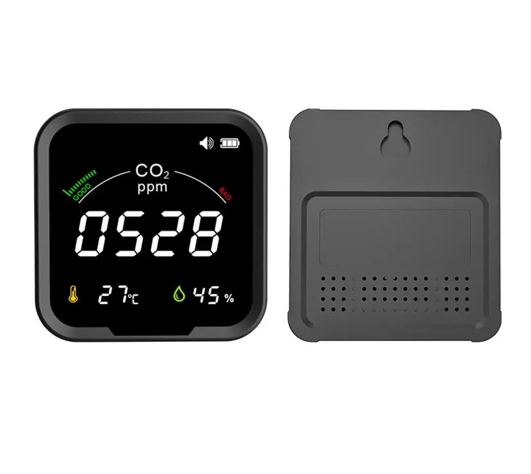 NDIR Air Quality Humidify Gas Analysis Meter Co2 Detector Monitor Mini Portable Co2 Measuring Instrument