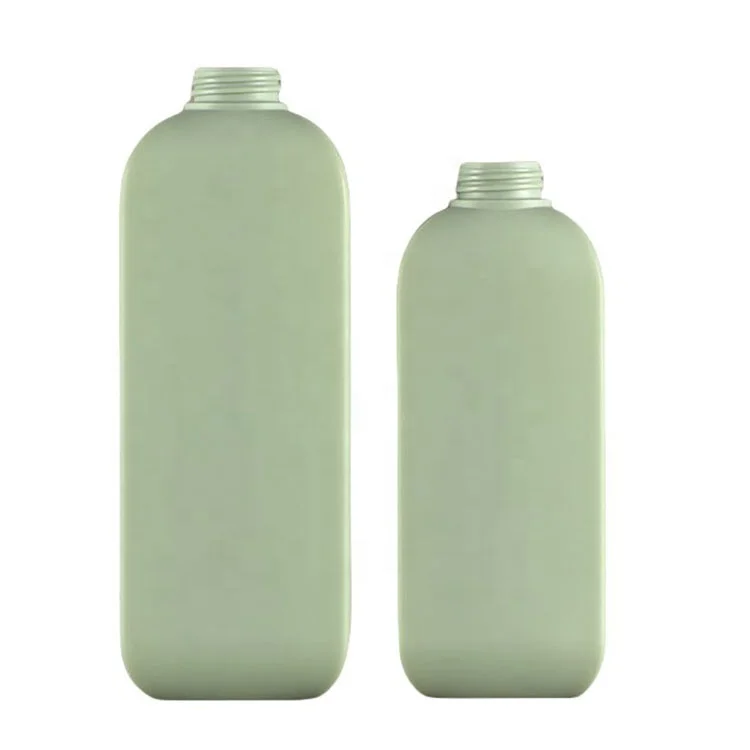 High quality customized plastic hair oil bottles empty HDPE bottle plastic shampoo