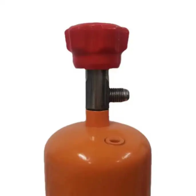 High Class 1kg Portable Unfilled Pink Gas Tank for MAPP with Valve