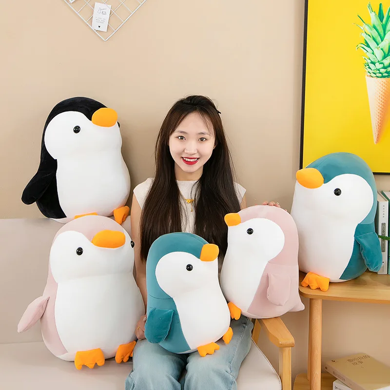 Wholesale sale dolls penguin doll plush toy hug kids gift cute plush animal penguin dolls