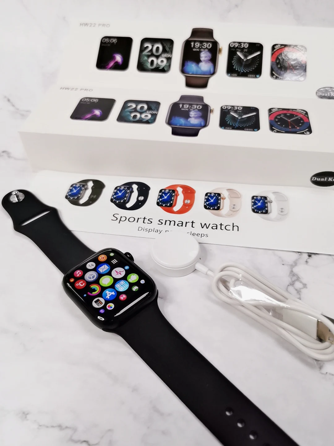 Unique Design Smart Watch Calling Android Temperature Waterproof IP68 Heart Rate And Blood Pressure 4g Smart Watch