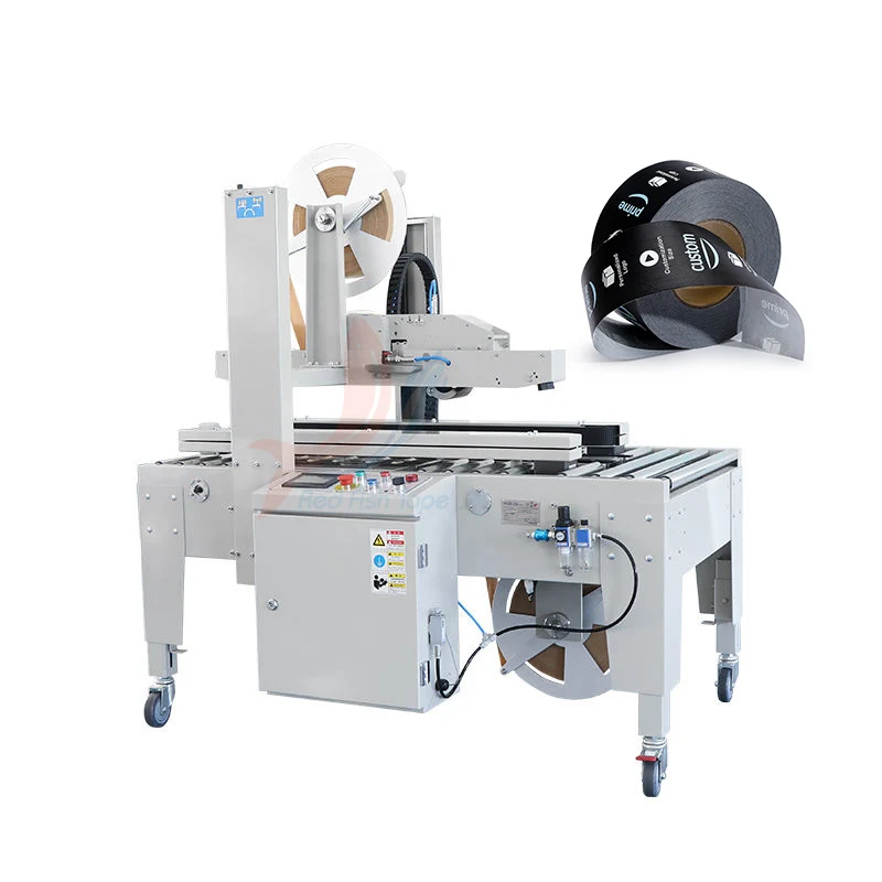 Automatic Tape Box Case Sealer Carton Sealing Mach Tape Sealing Machine Carton Tape Seal Machine