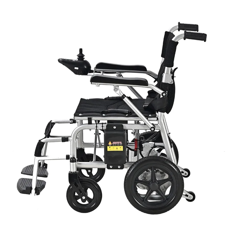 High Cost Performance Smart Wheelchair 6013 Electronic Wheelchair 400 Pounds Foldable and Rechargeable for Disabled People