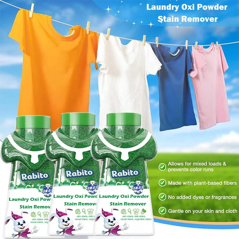 Oxi Laundry Booster Clean White Revive Laundry Whitener and Stain Remover Powder