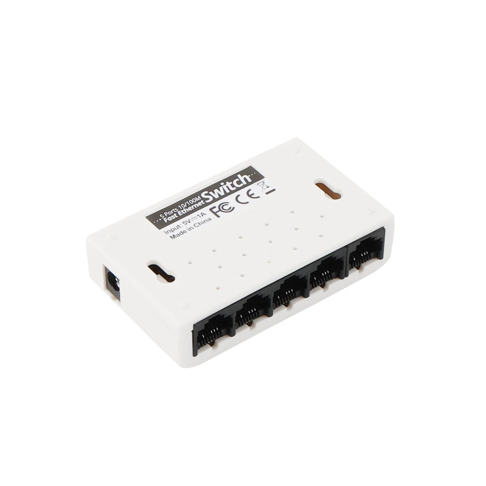 Factory direct network switch 5 port switch for CCTV camera