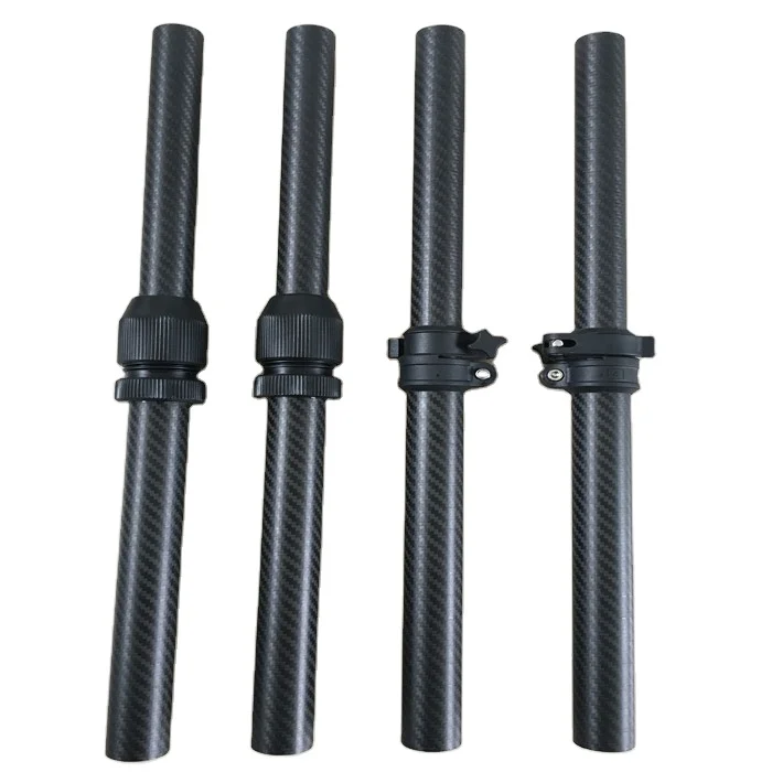 Телескопический шест из углеродного волокна для очистки высоких окон 12