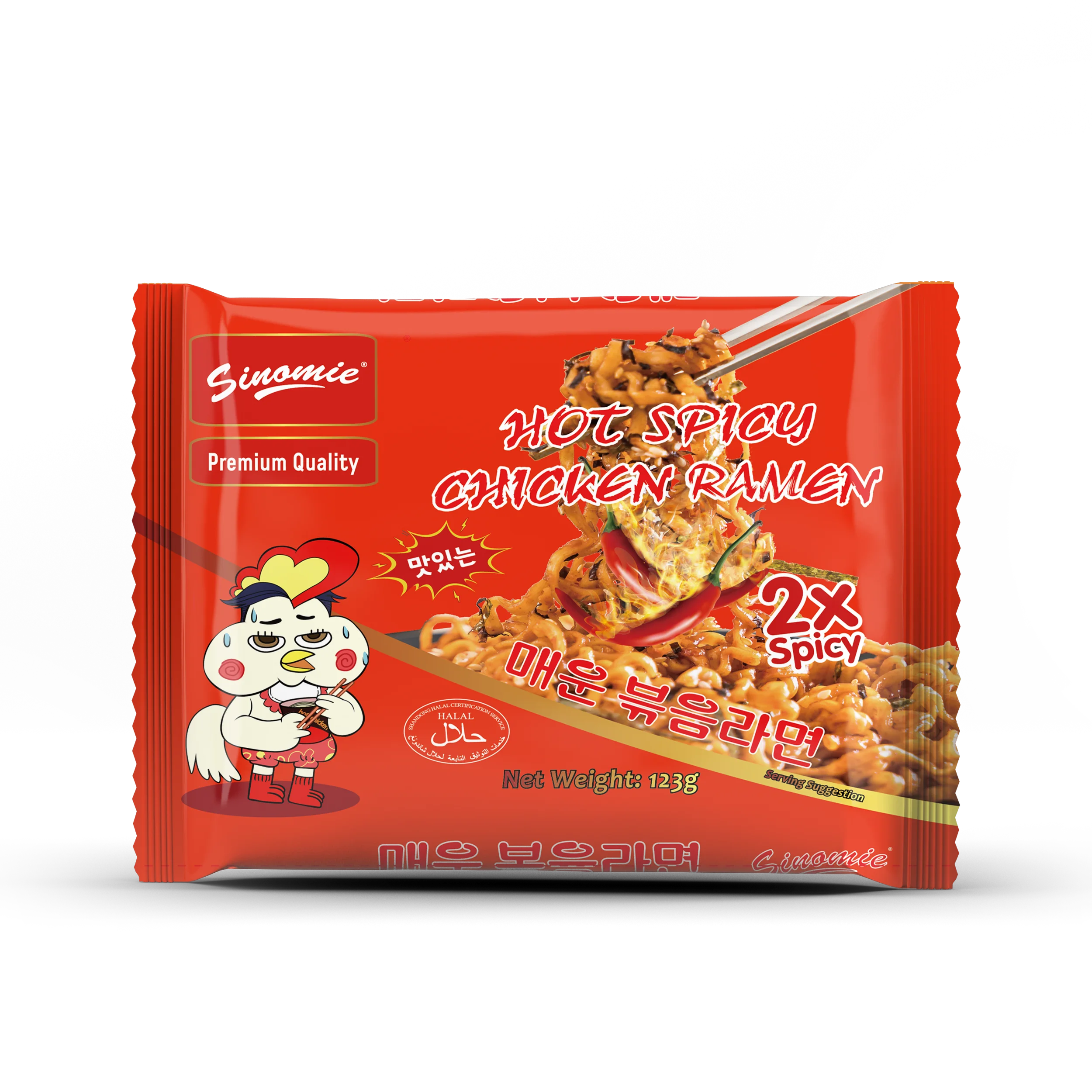 Korean Ramen Noodles Brands SINOMIE Buldak 2x Spicy Noodles Ramen Korean Instant Noodles
