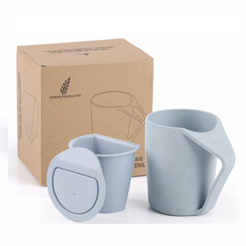 Tengyuan, экологически чистый комплект посуды из пшеничной соломы, кухонные чашки, тарелки, миски, ложки, вилки, палочки для еды