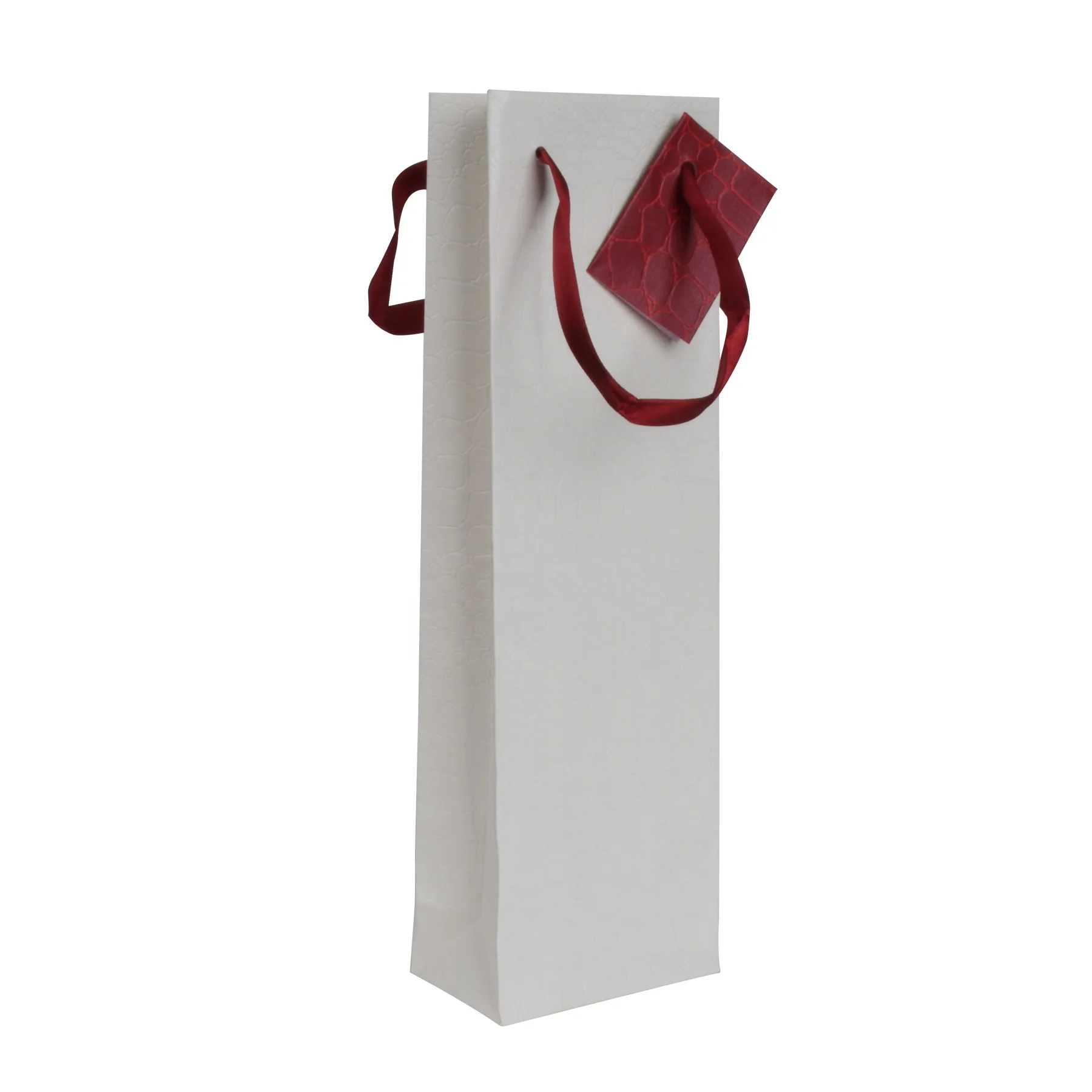 Fashionable wholesale hard kraft paper printed folding jewellery gift paper bags