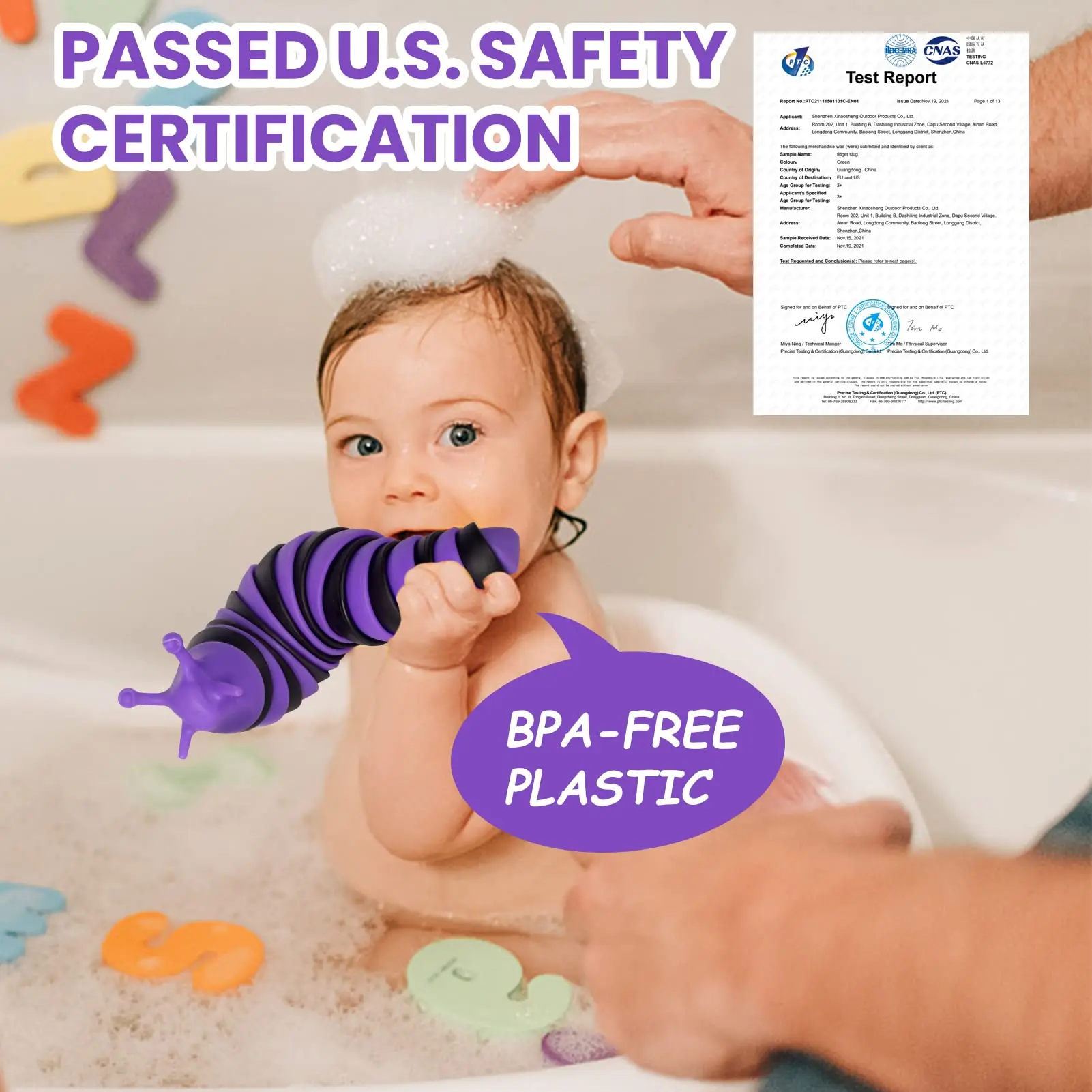 2023 New! Fidget Slug Fidget Toy on Tiktok Anti-stress Decompression Caterpillar Inchworm Articulated Stretch Slug Toys