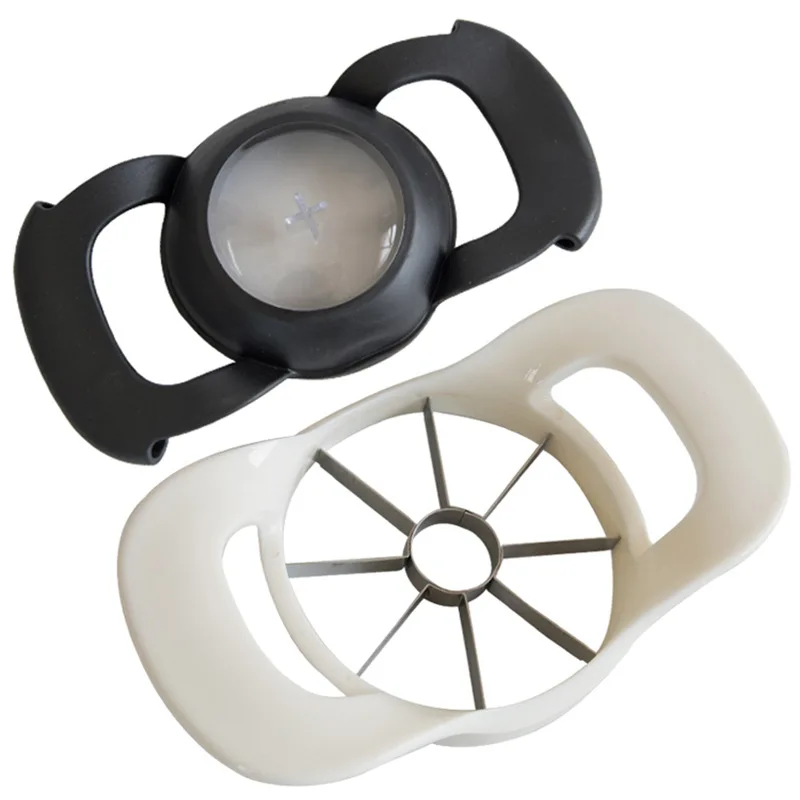 430 S/S Apple Cutter Slicer Divider Creative Fruits Corer With Cover Easy Fruit Separation Fruit Tools