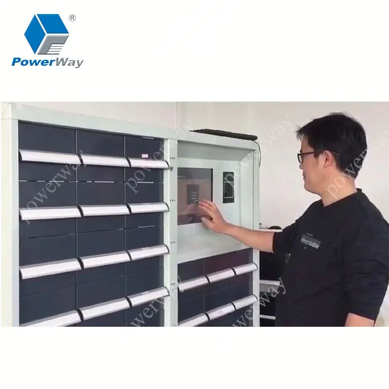 Powerway brand  intelligence cabinet  modern  drawer cabinet new technology  smart storage cabinet