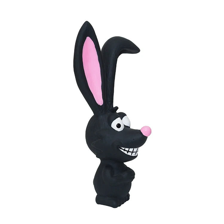 Manufacturers Wholesale Pet Toys Safe High Quality Materials Latex Toys Long Eared Fox Squeaky Pets Dog Cat Toy