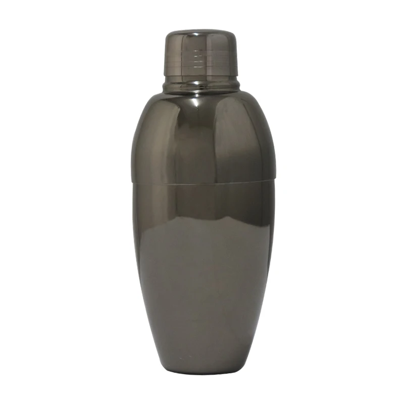 Japanese Style Carving Patterns 500 Ml Silver Rose Gold Black Color 18/10 Stainless Steel 304# Boston Cocktail Shaker