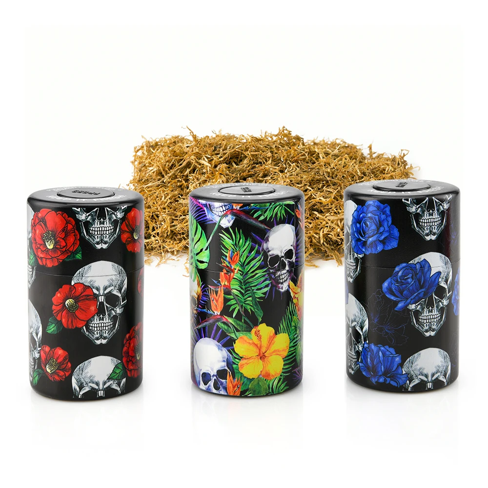 Manufacturers direct sell cheap plastic vacuum sealed storage tanks to keep fresh tobacco cans