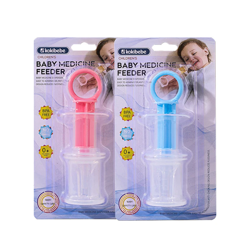 Medicine Dropper Dispenser  Infant Fruit Juice Feeding Pacifier Nipple Type Anti-choking Silicone Baby Medicine Feeder