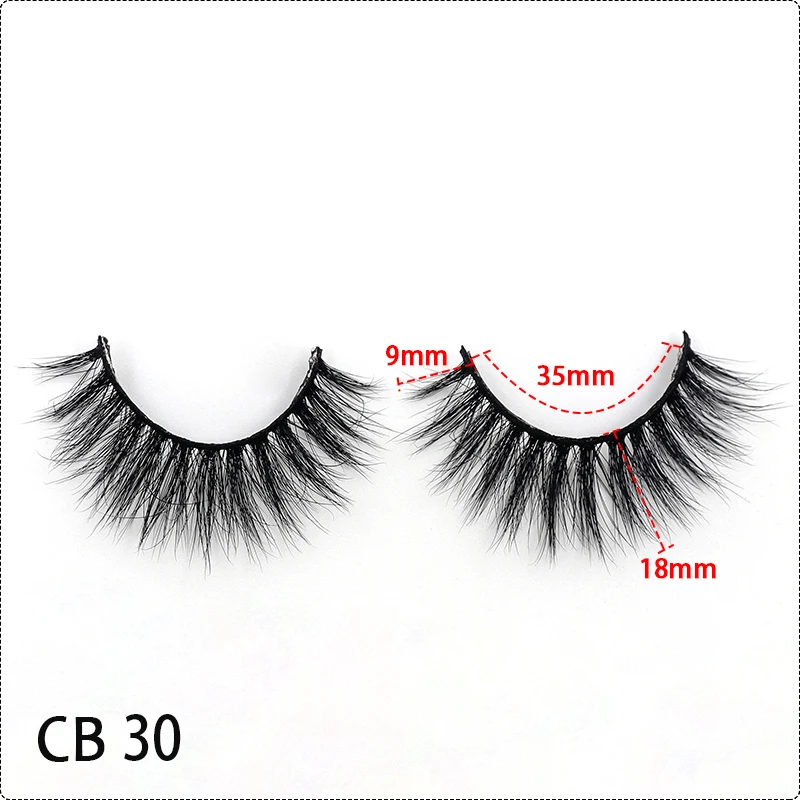 Bulk 22Mm 100% Tray 25Mm Real D15 Raw Top Lot Red Fur Handmade Set Eye 4D Lashesses 6D 2D Eyelashes Fluffy Mink Lashes