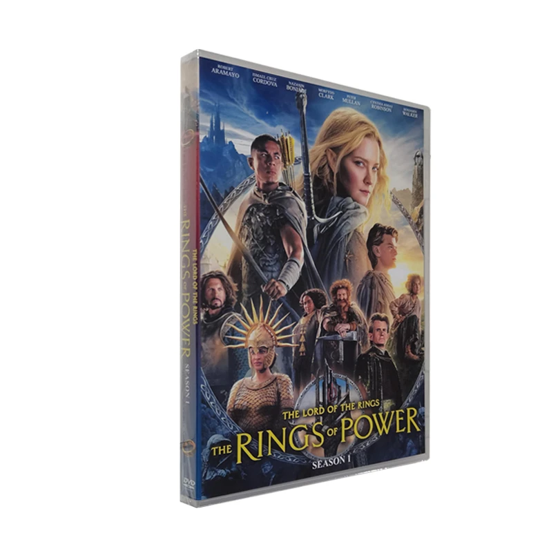Властелин колец, Кольца Власти, Сезон 1, новый выпуск фильмов, dvd-сериалы, shopify/eBay, бестселлер, dvd-2022, рождественский подарок
