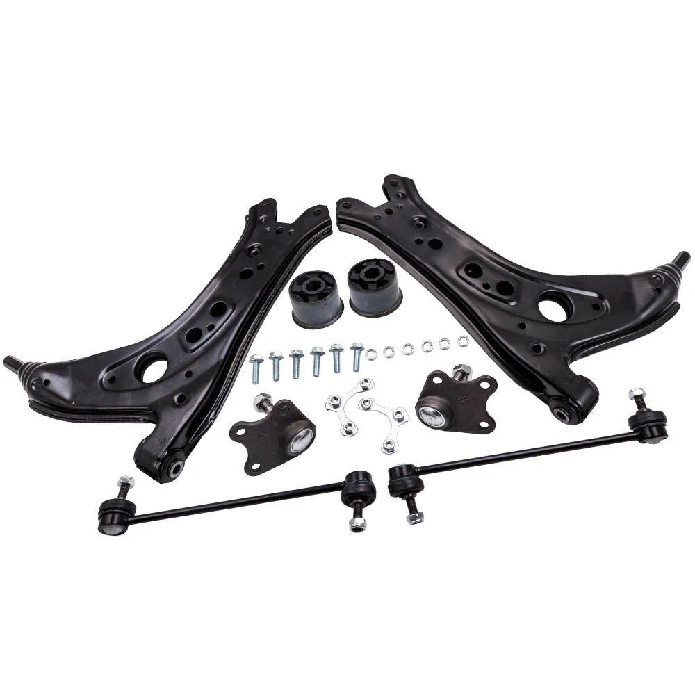 Front Lower Suspension Control Arm Kit For VW Polo MK5 9N 2002-2010 6Q0407151D