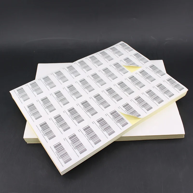 Factory Direct A4 Self Adhesive Clear Sticker Paper 75G Self Adhesive Sticker Cast Coated Paper Adhesive Sticker Paper